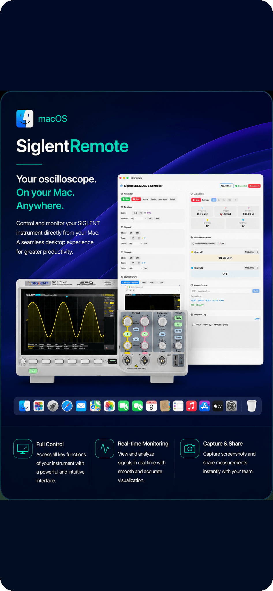 SiglentRemote — macOS